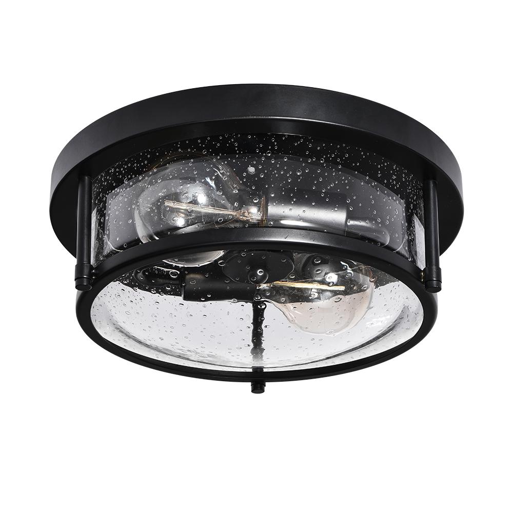 Auran Modern Glass Flush Mount Ceiling Light
