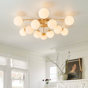 Lumina Modern Glass Chandelier