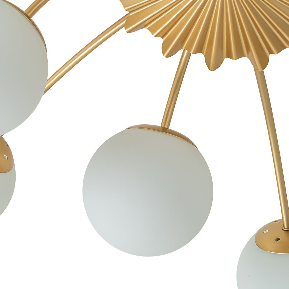 Lumina Modern Glass Chandelier