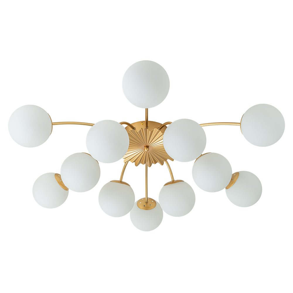 Lumina Modern Glass Chandelier