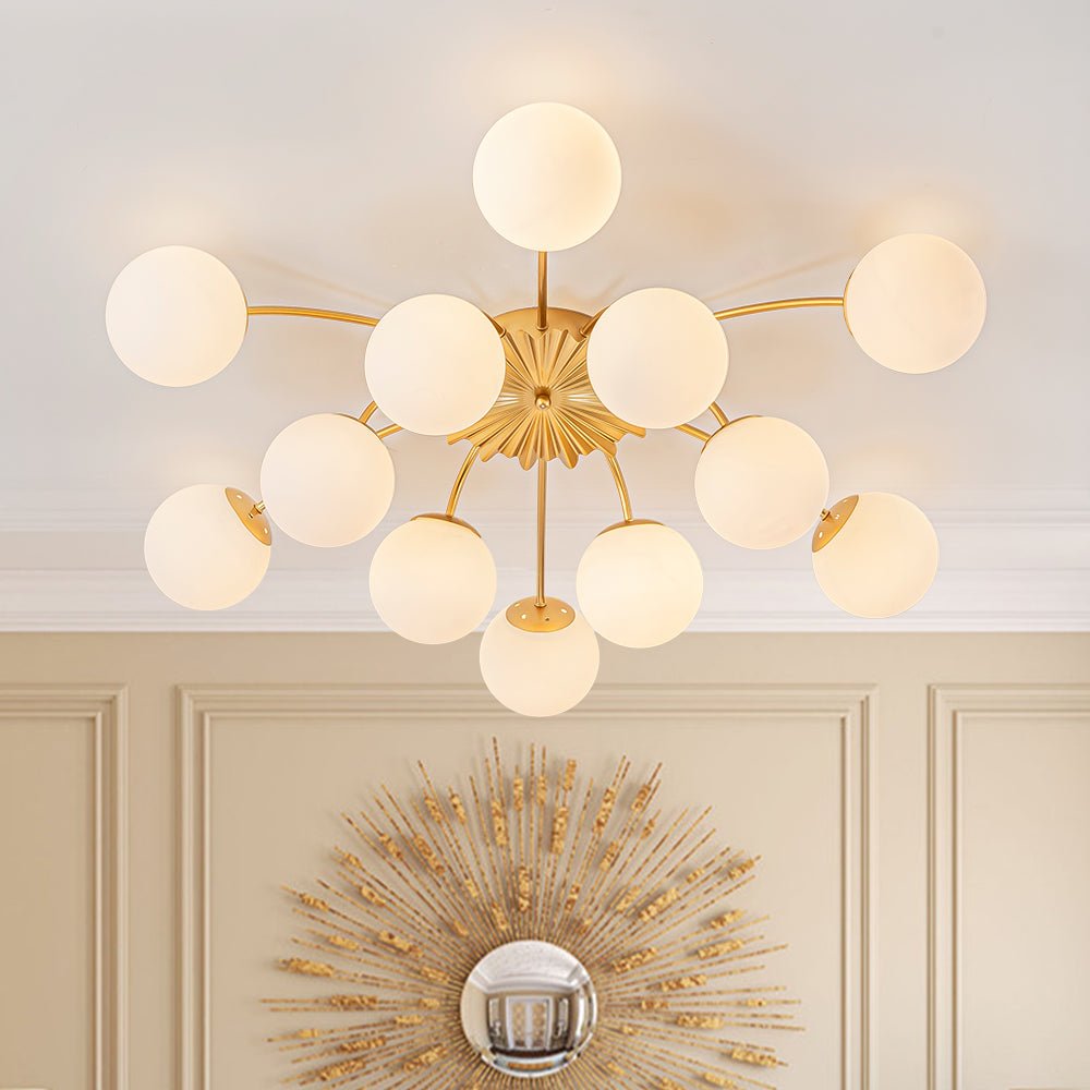 Lumina Modern Glass Chandelier