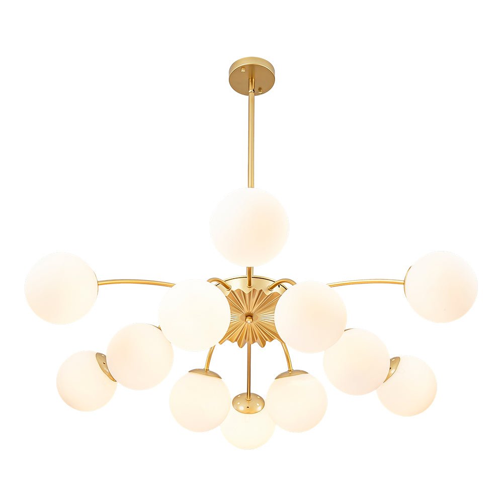 Lumina Modern Glass Chandelier