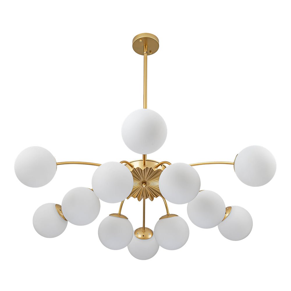 Lumina Modern Glass Chandelier