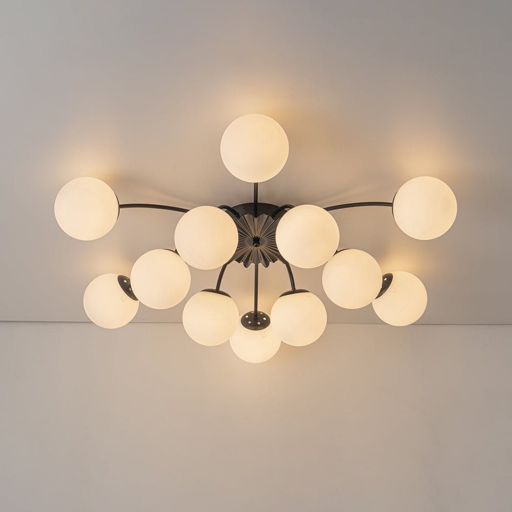 Lumina Modern Glass Chandelier