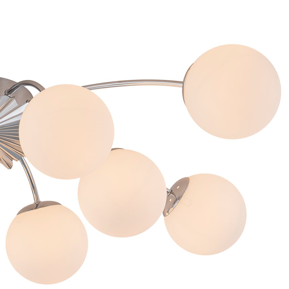 Lumina Modern Glass Chandelier