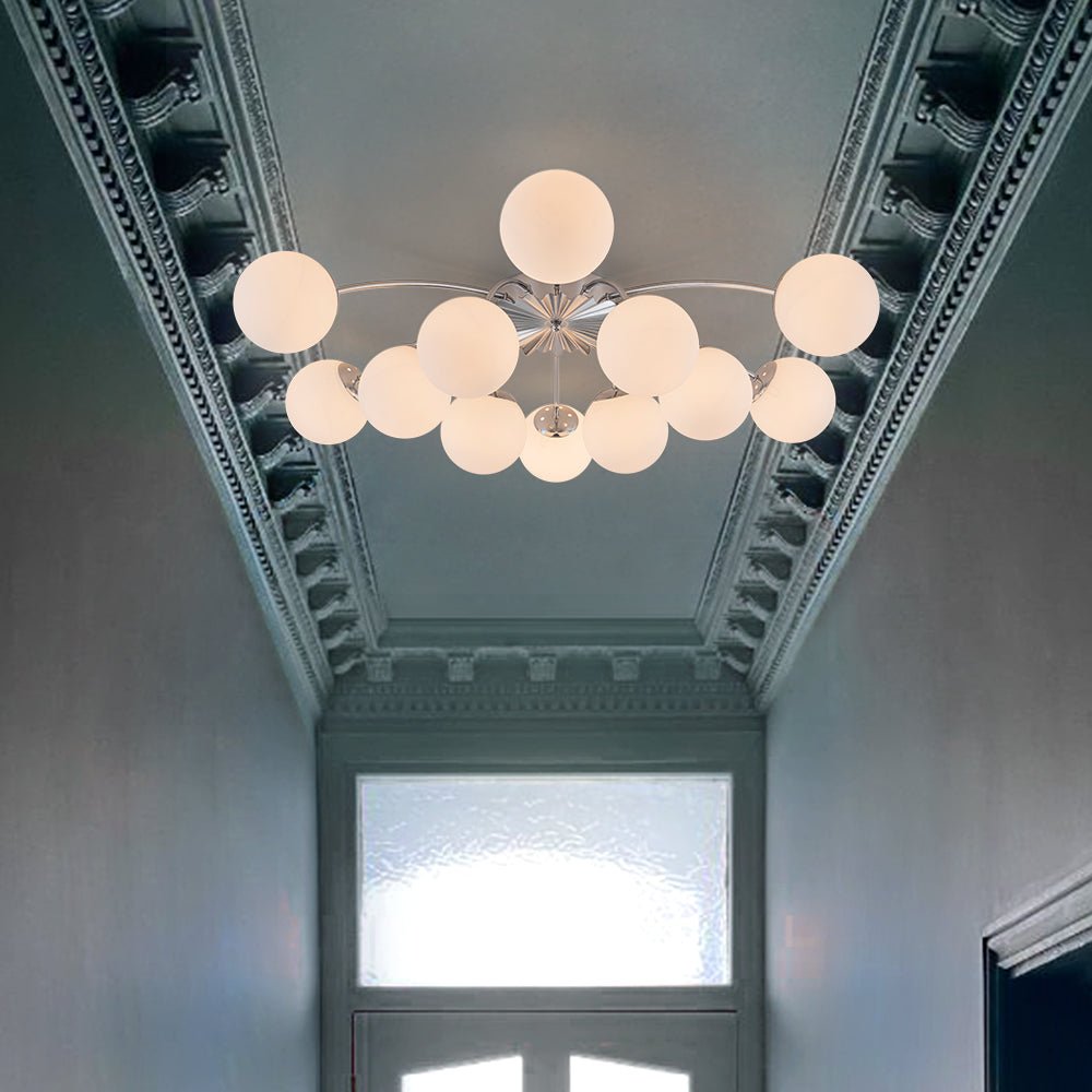 Lumina Modern Glass Chandelier