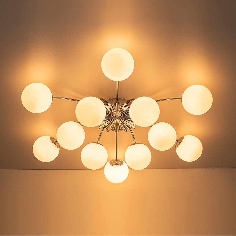 Lumina Modern Glass Chandelier