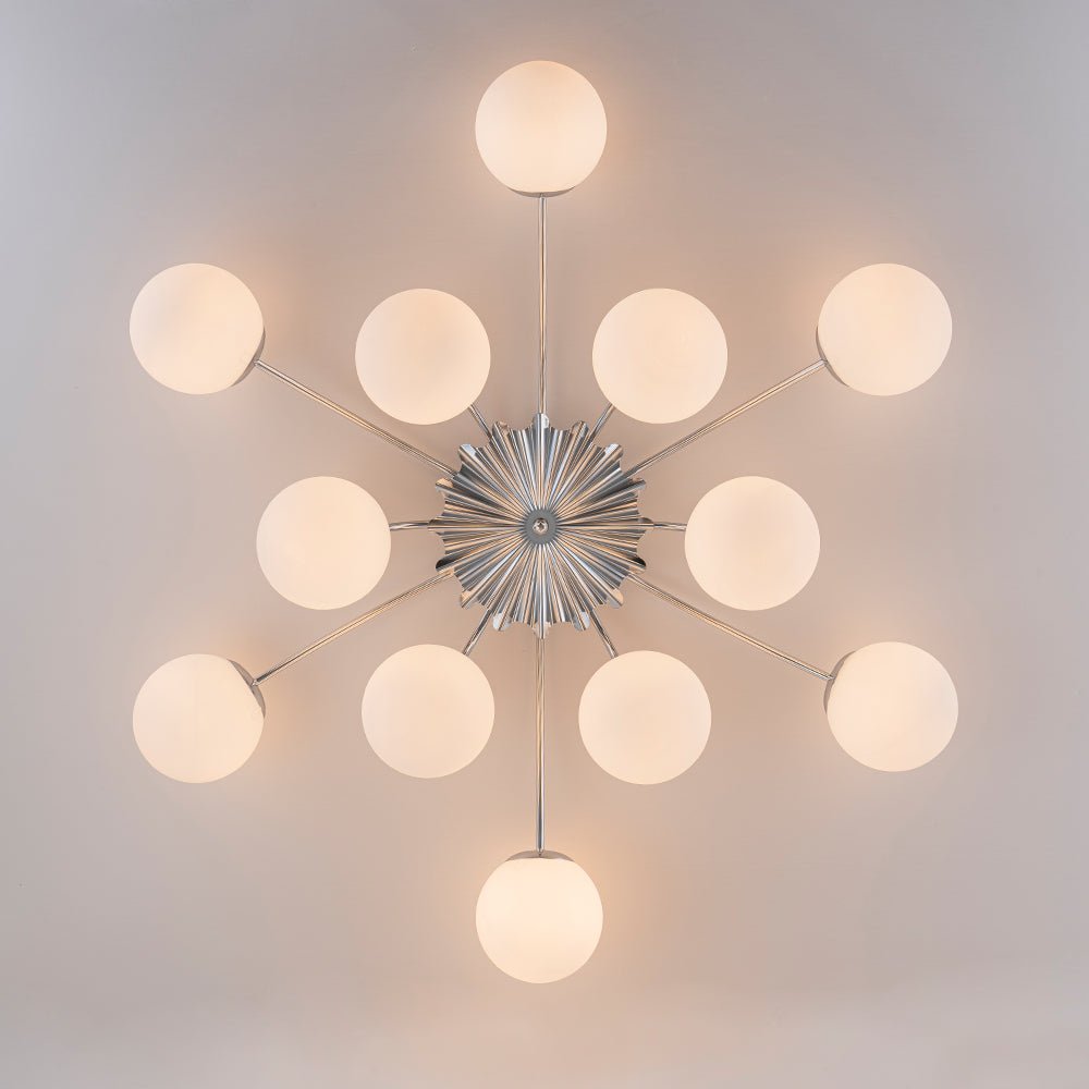 Lumina Modern Glass Chandelier