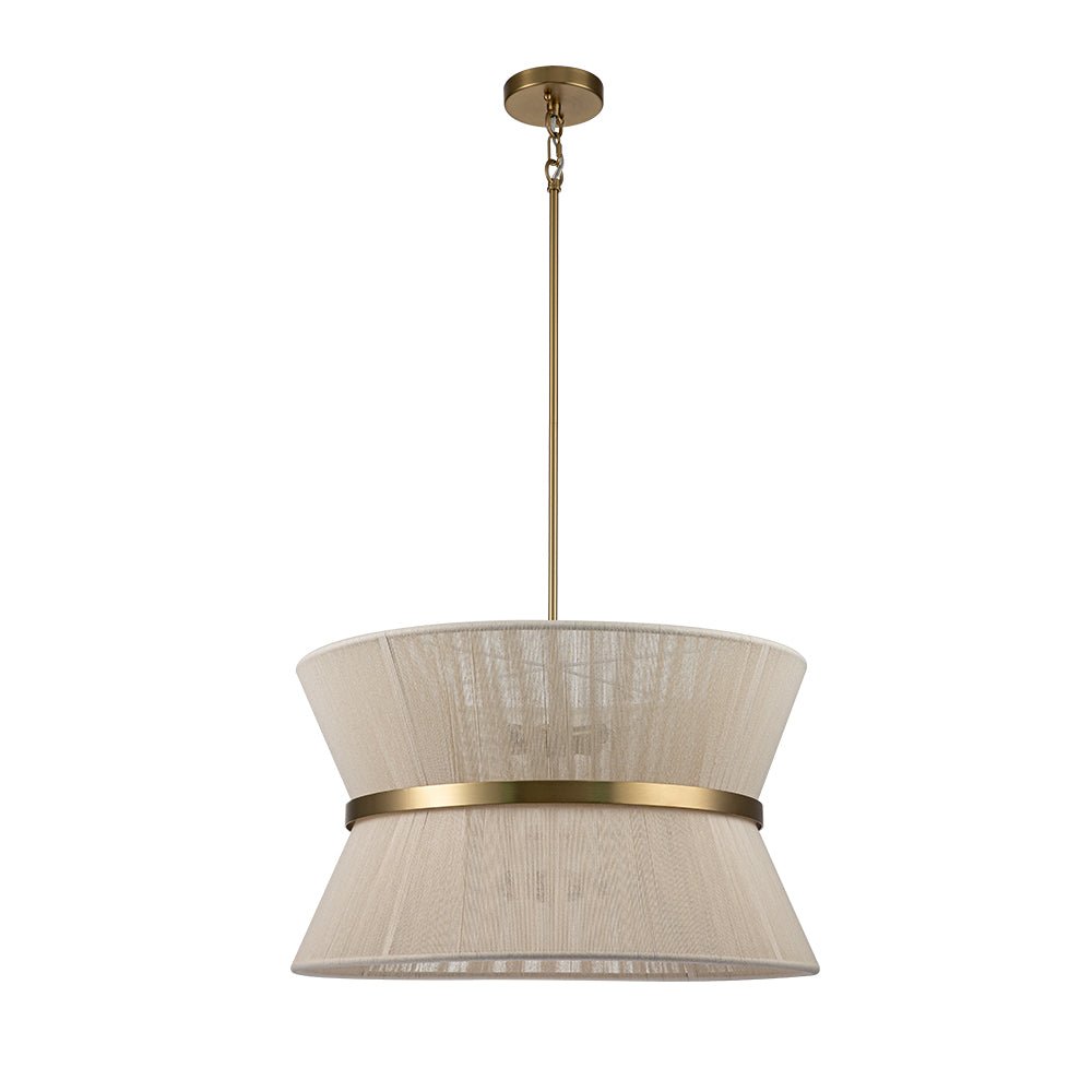 Valina Modern Metal Rope Pendant Light
