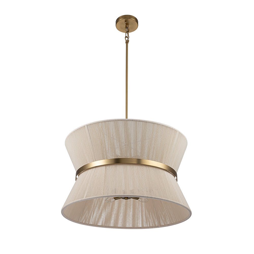 Valina Modern Metal Rope Pendant Light