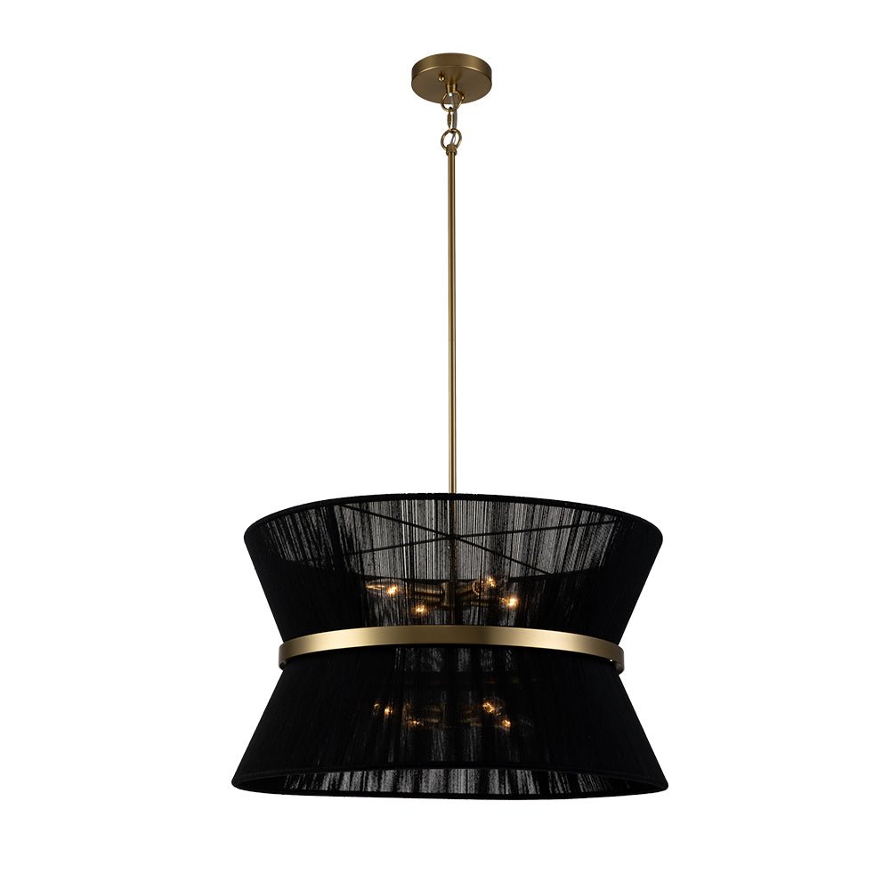 Valina Modern Metal Rope Pendant Light