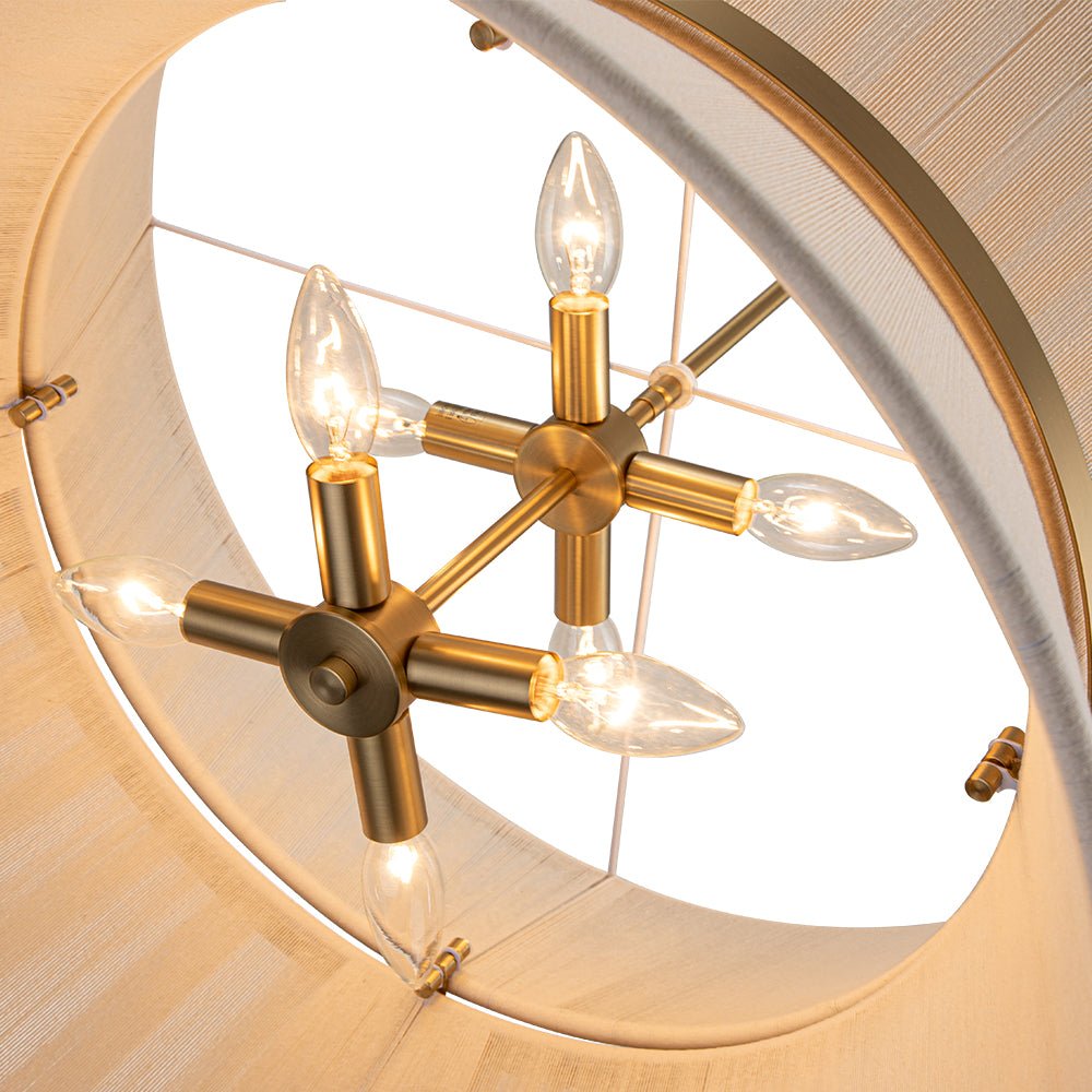 Valina Modern Metal Rope Pendant Light