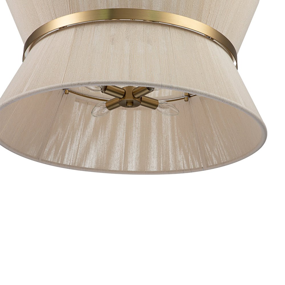 Valina Modern Metal Rope Pendant Light