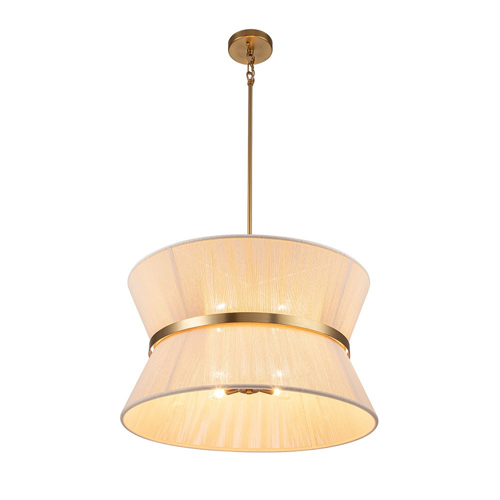 Valina Modern Metal Rope Pendant Light