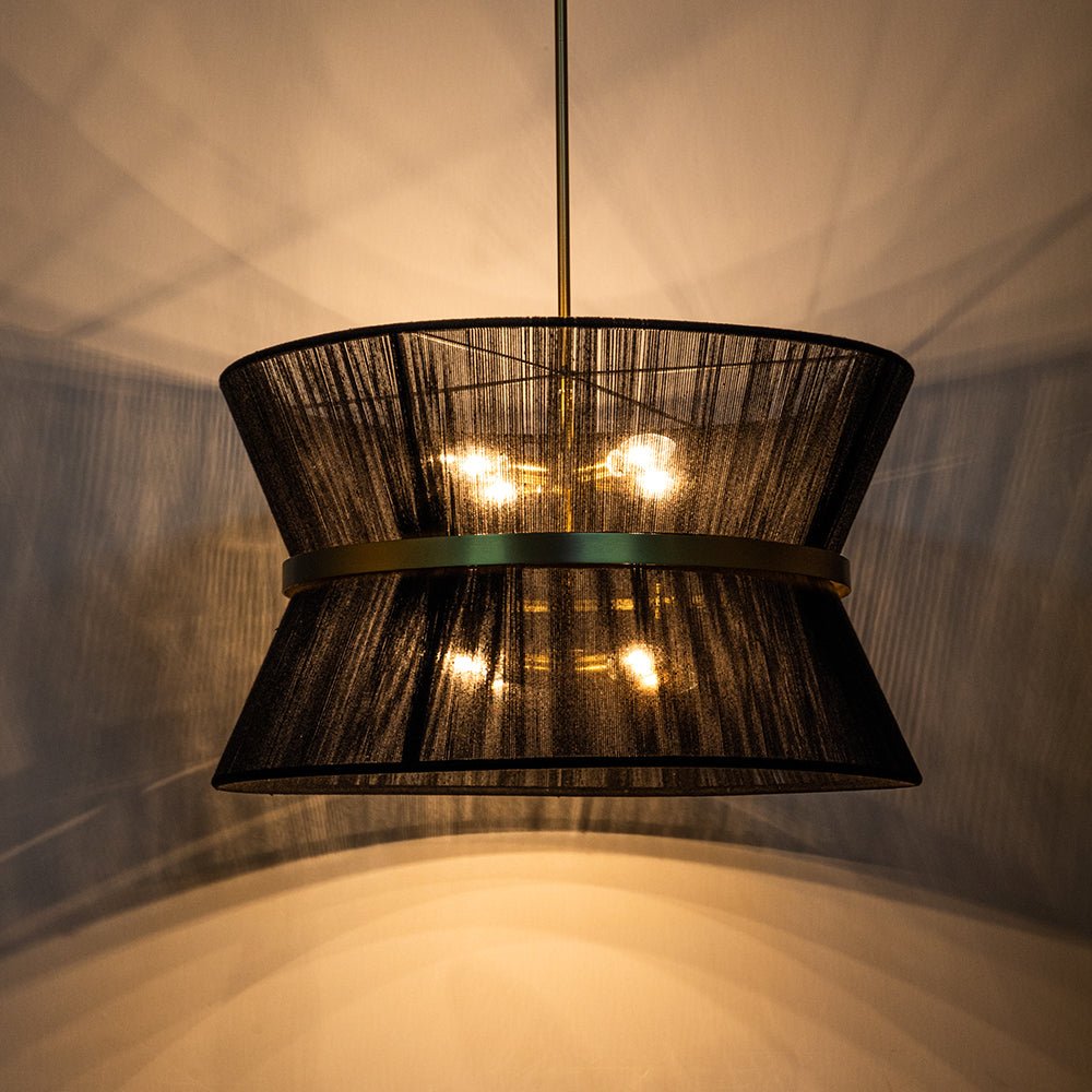 Valina Modern Metal Rope Pendant Light