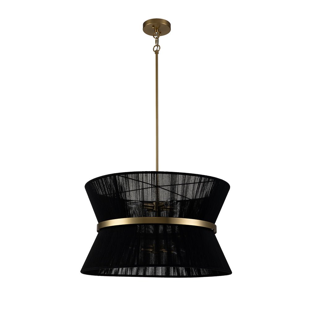 Valina Modern Metal Rope Pendant Light