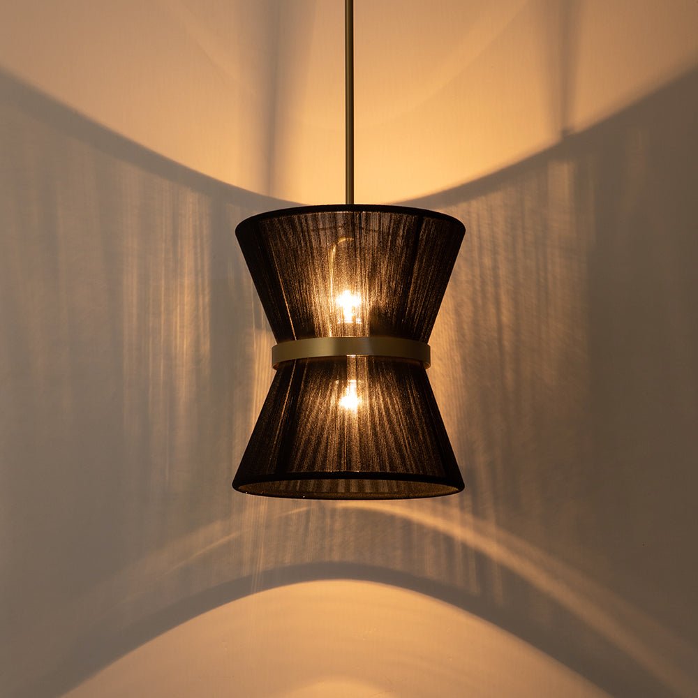 Valina Modern Metal Rope Pendant Light