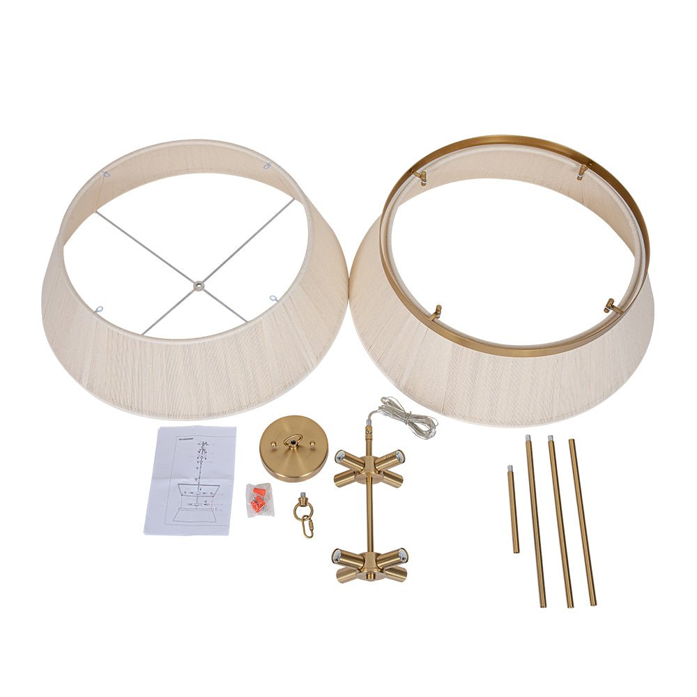 Valina Modern Metal Rope Pendant Light