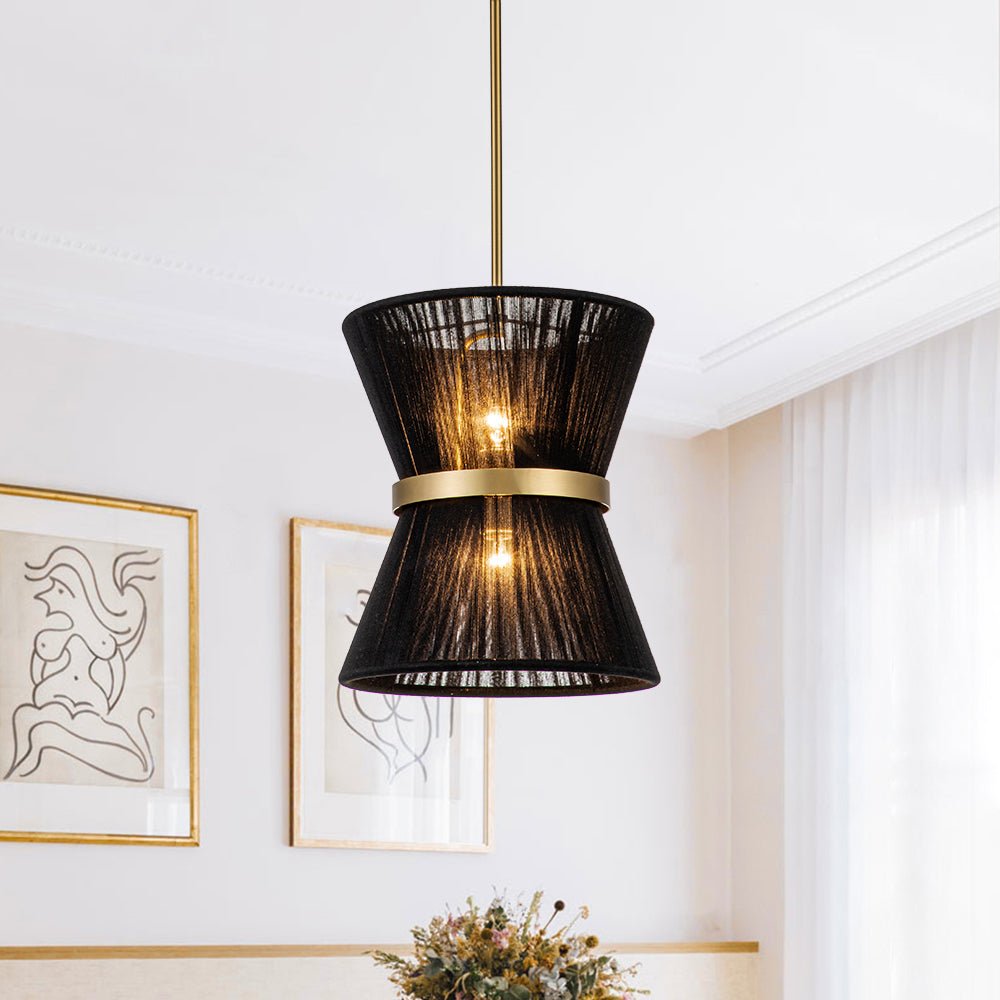 Valina Modern Metal Rope Pendant Light