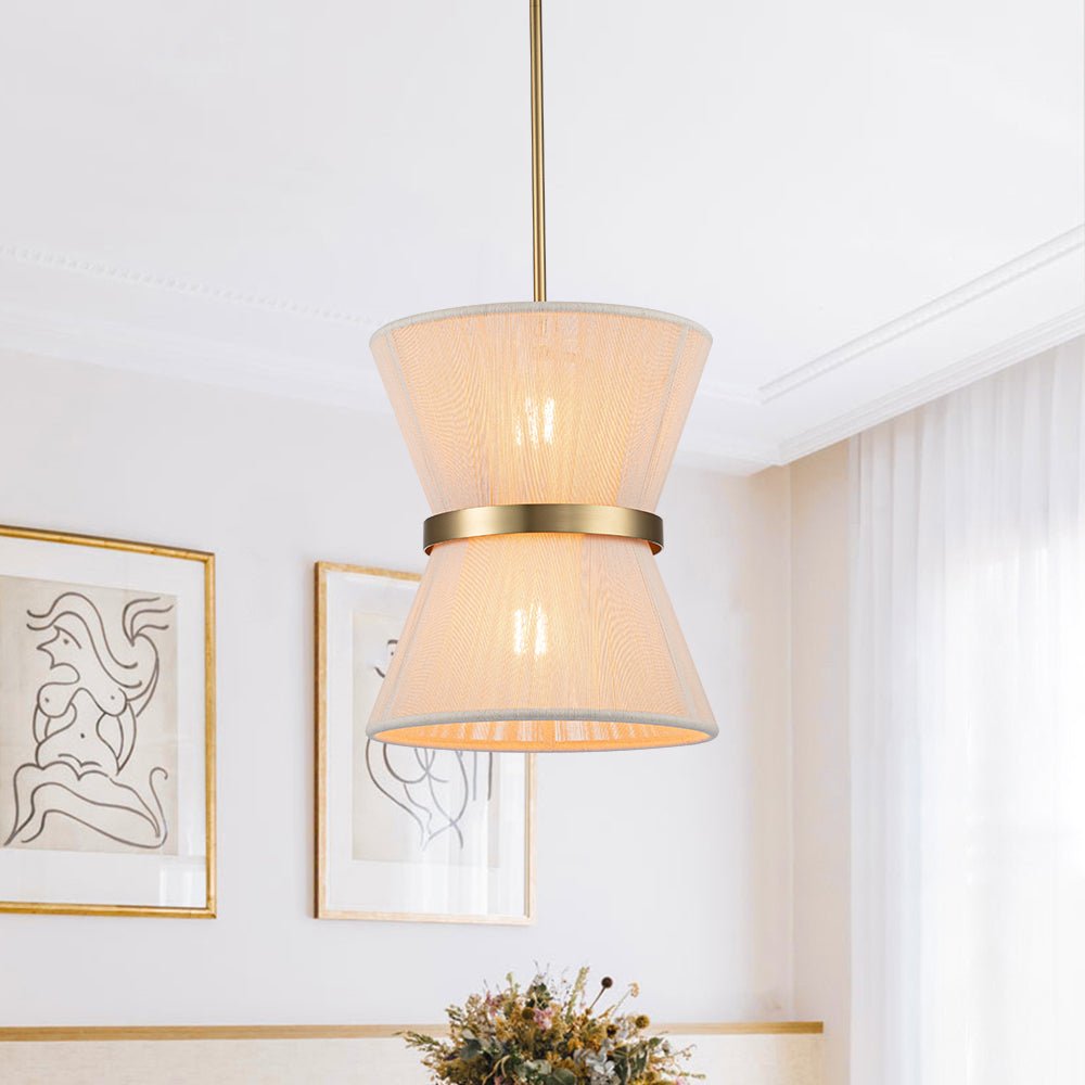 Valina Modern Metal Rope Pendant Light