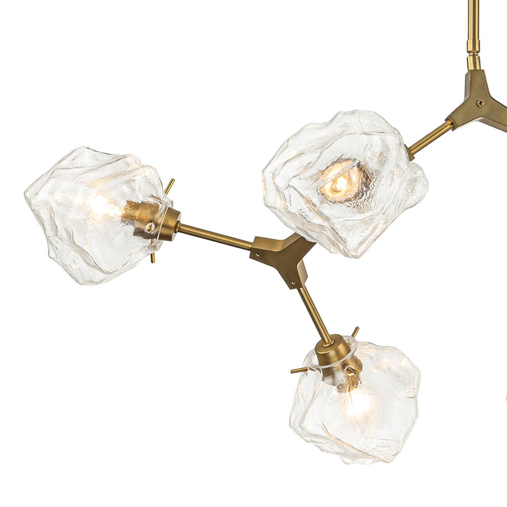 Ostunix Branch Frozen  Ice Style Glass Pendant