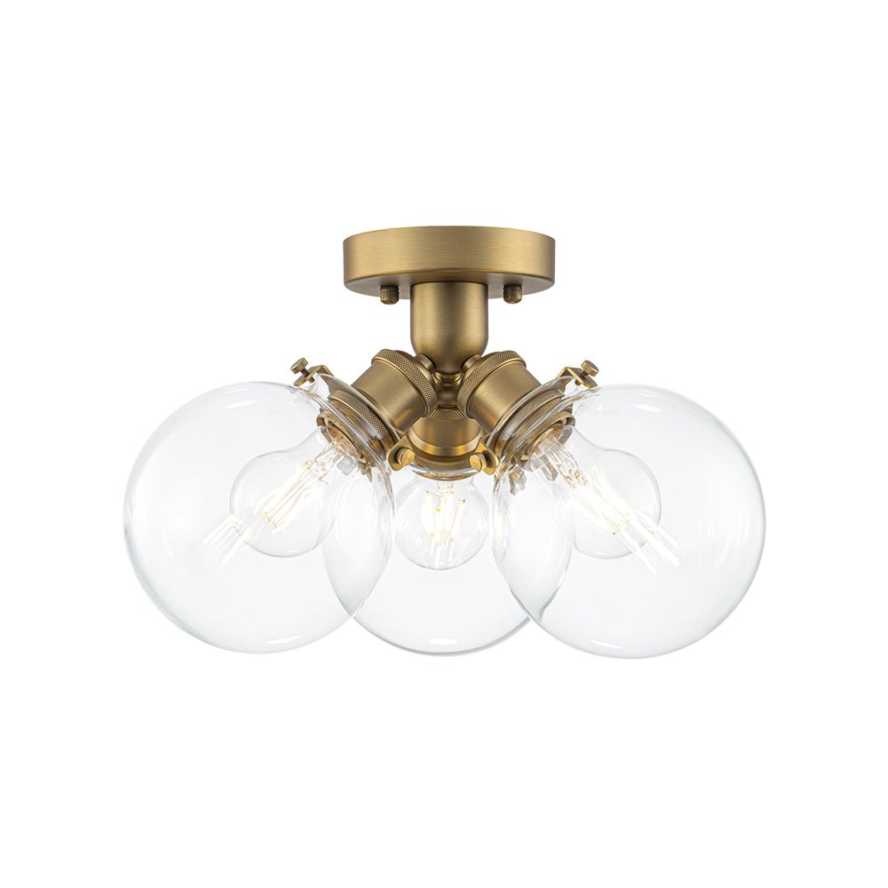 Sifuvum Modern Clear Glass Ceiling Light