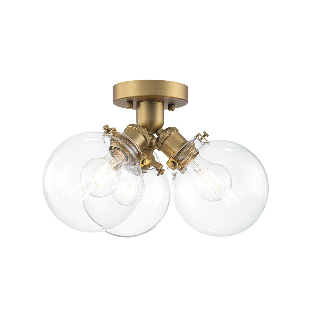 Sifuvum Modern Clear Glass Ceiling Light