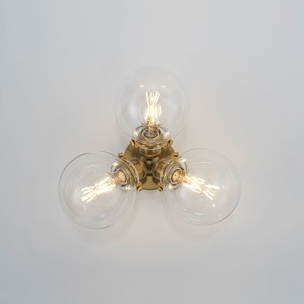 Sifuvum Modern Clear Glass Ceiling Light