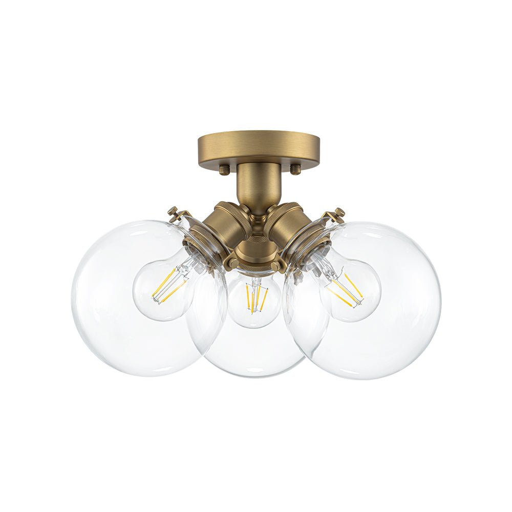 Sifuvum Modern Clear Glass Ceiling Light