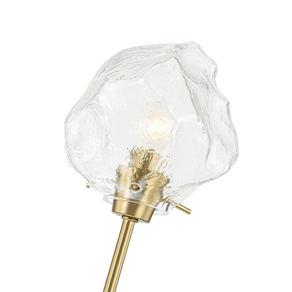 Vatnun Organic Branch Frozen Ice Style Glass Chandelier