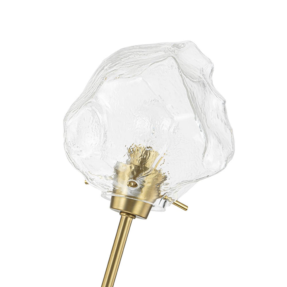 Vatnun Organic Branch Frozen Ice Style Glass Chandelier