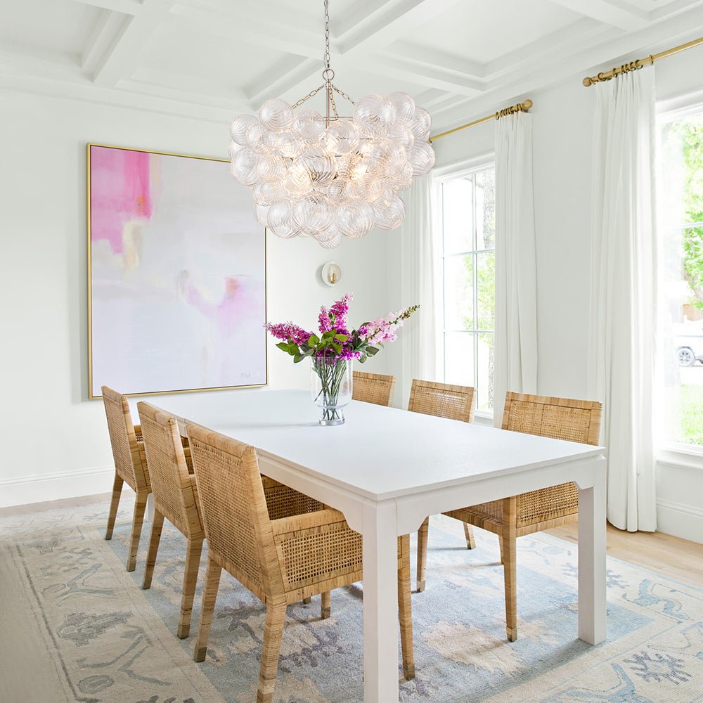 Stellia Bubble Art Brass Chandelier