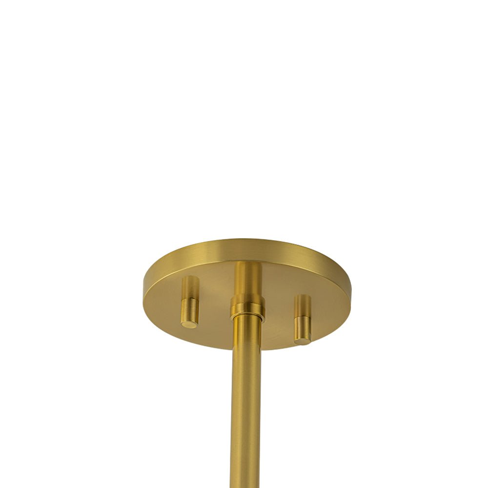 Pustur Modern Opal Glass Semi Flush Light