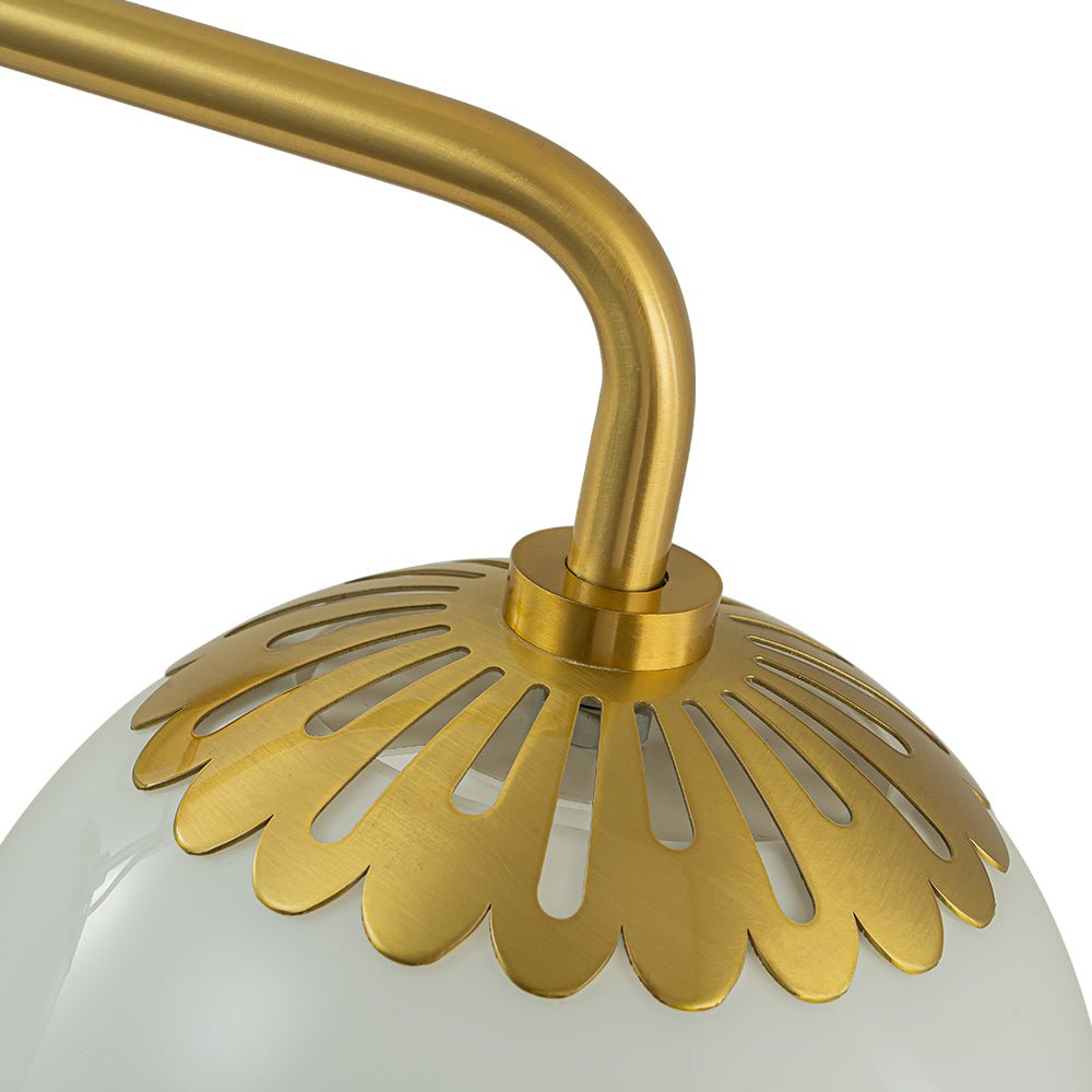 Yrvun Modern Opal Glass Vanity Light