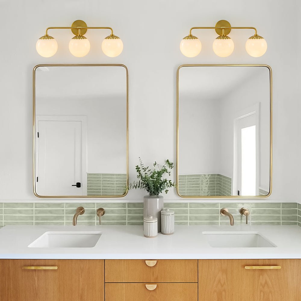 Yrvun Modern Opal Glass Vanity Light