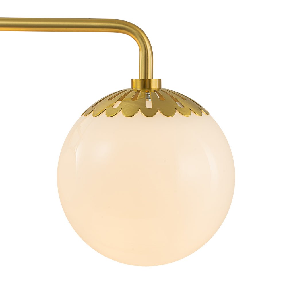 Yrvun Modern Opal Glass Vanity Light