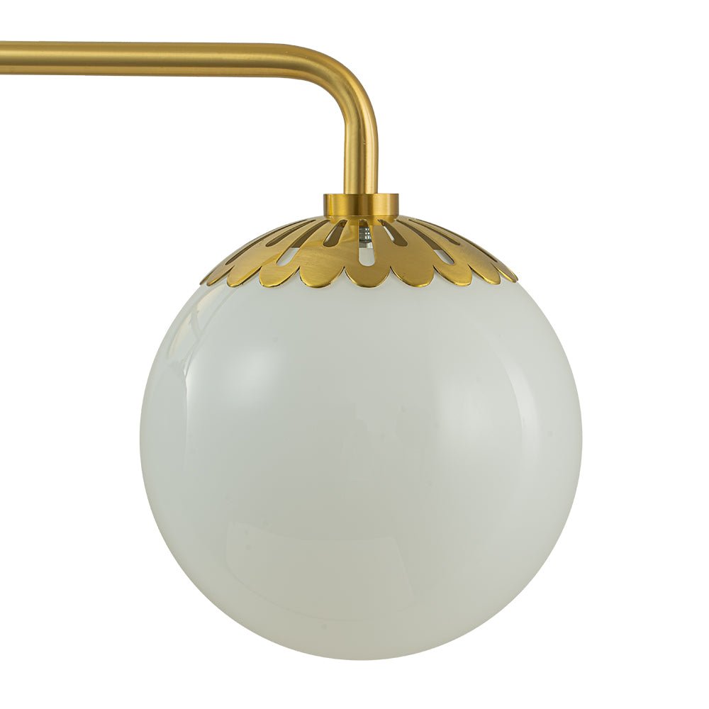Yrvun Modern Opal Glass Vanity Light