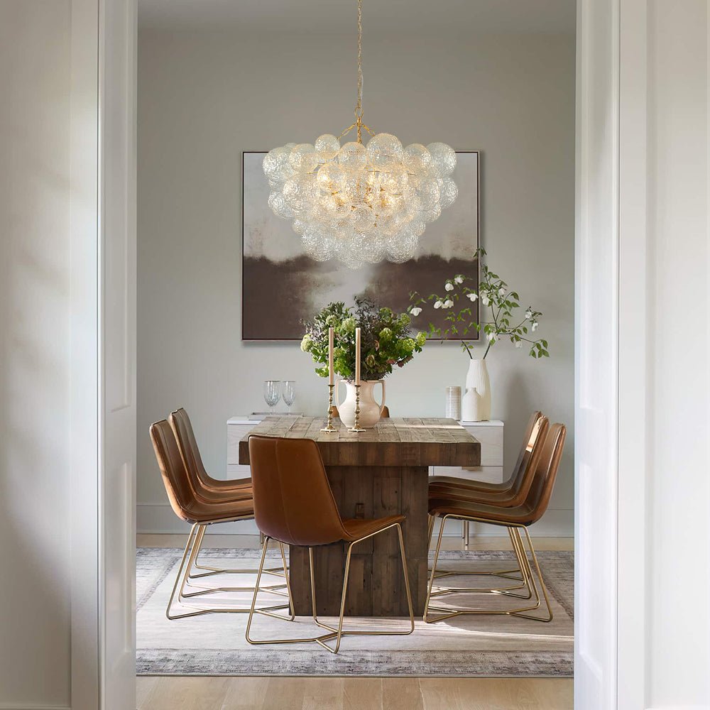 Mjuka Luxe Glass Chandelier