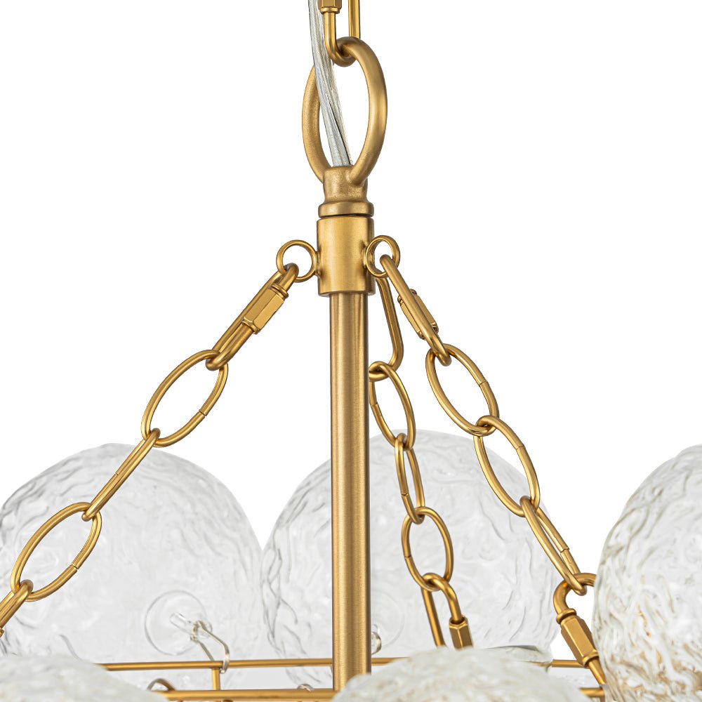 Mjuka Luxe Glass Chandelier