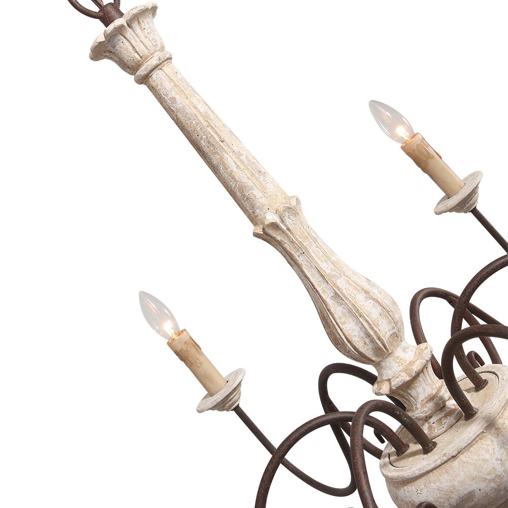 Yrvuli Candle Style Chic Metal Chandelier