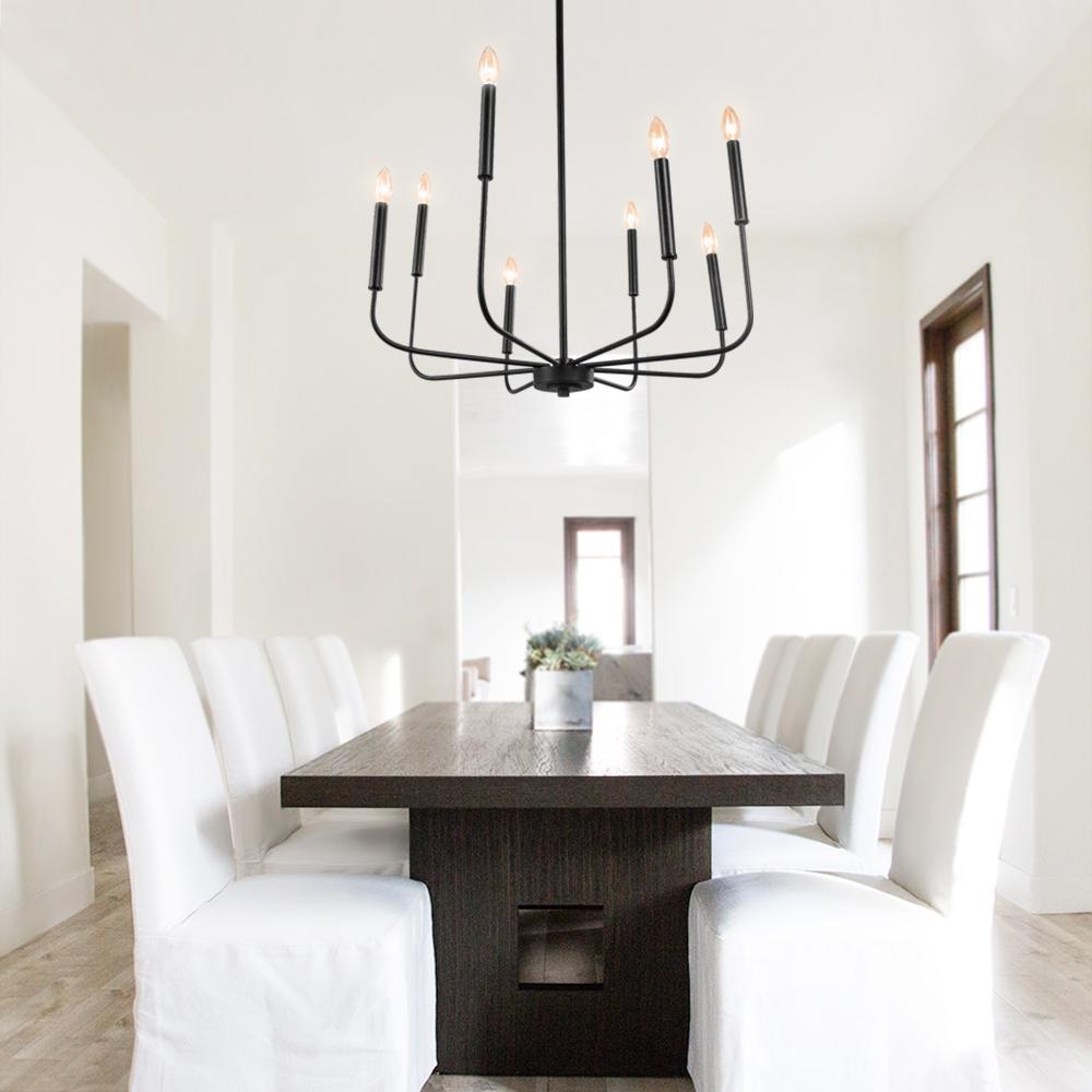 Qvistur Candle Style Metal Chandelier