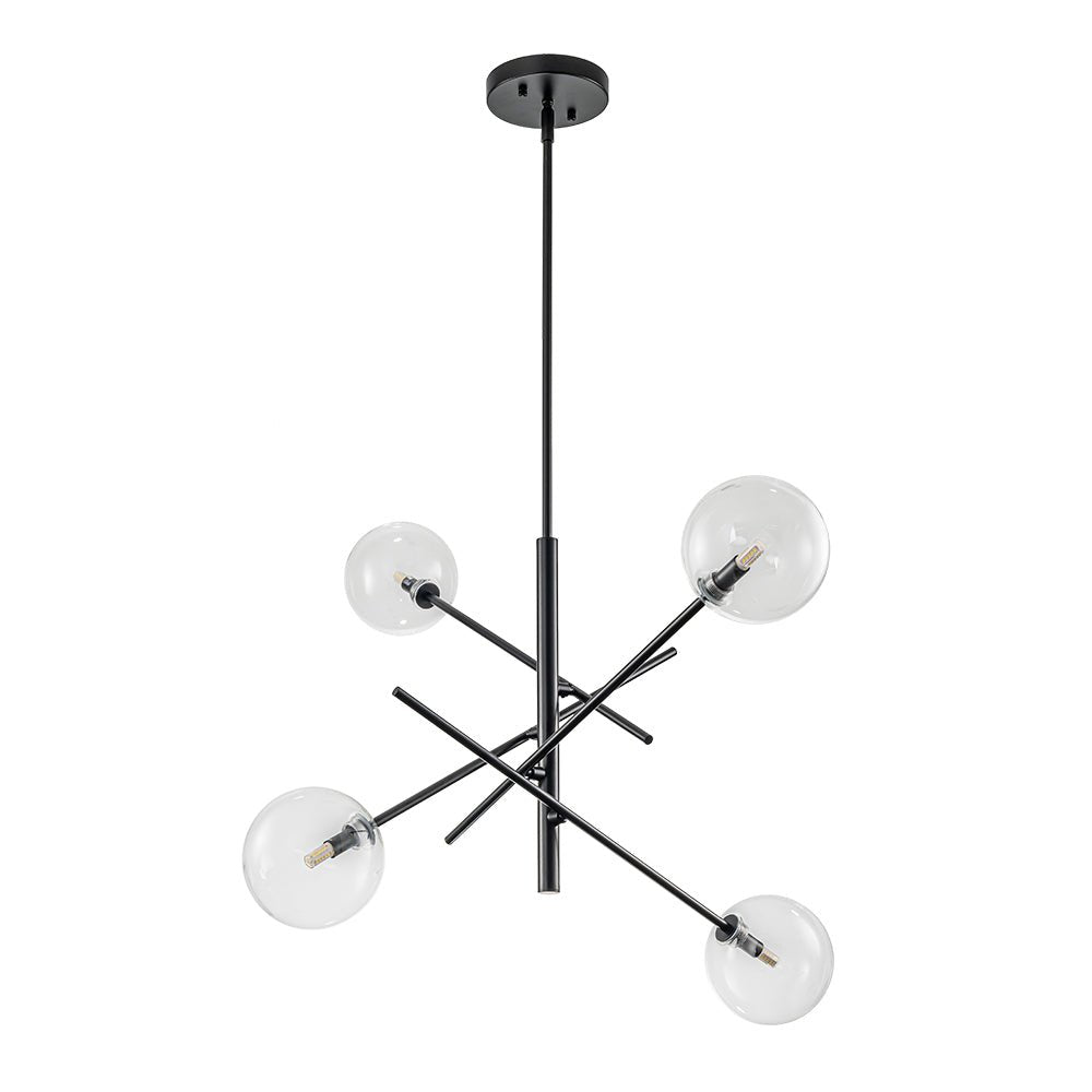 Glitre Celestial Sputnik Glass Chandelier