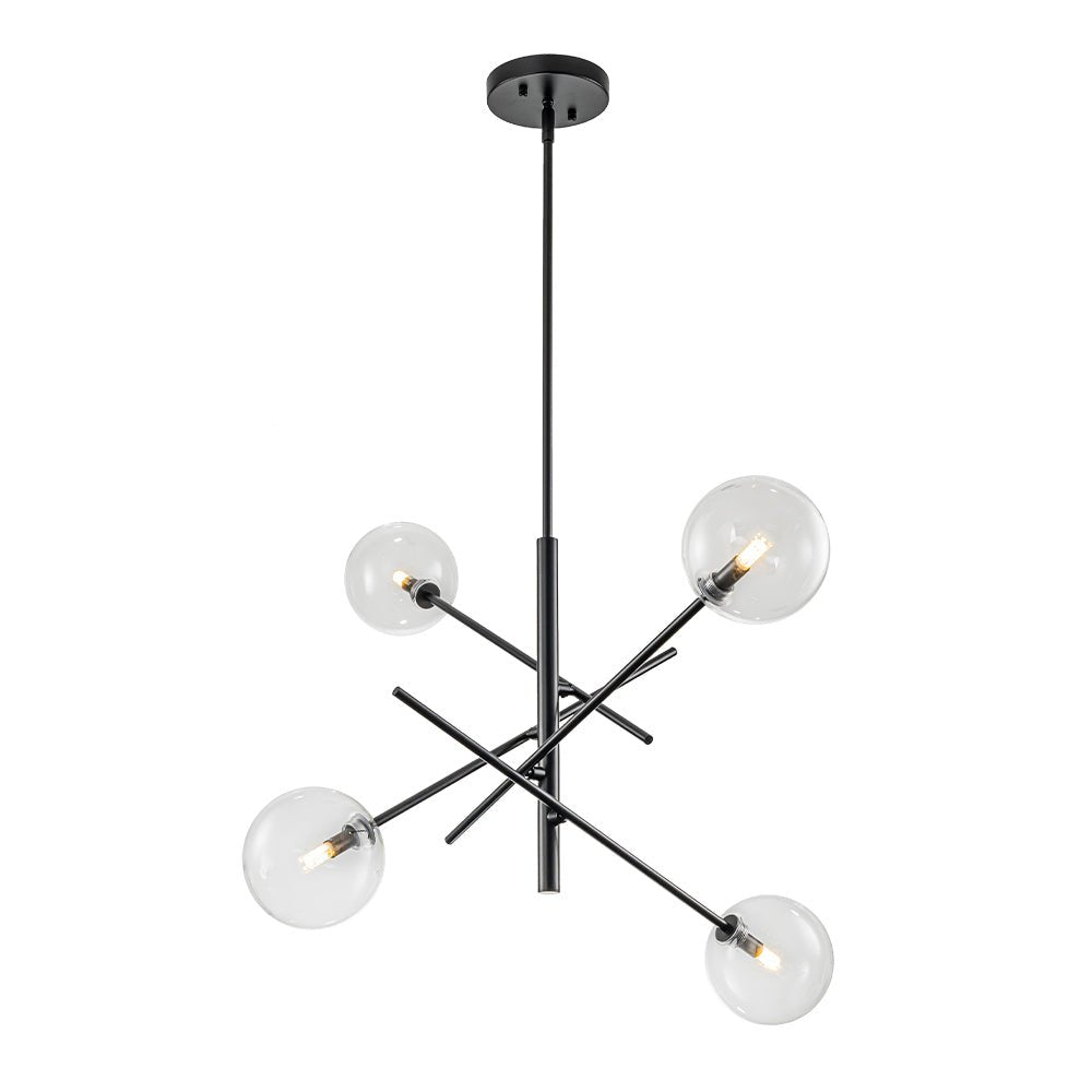 Glitre Celestial Sputnik Glass Chandelier