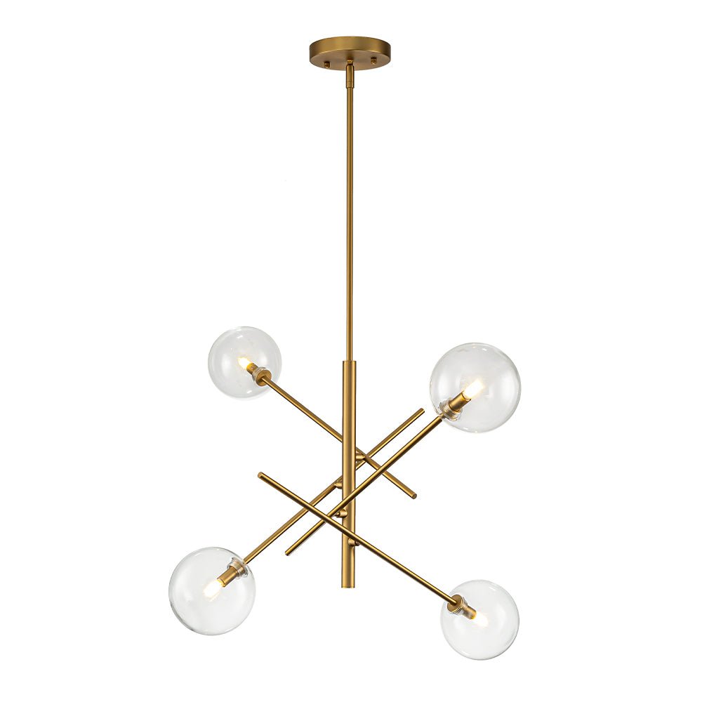Glitre Celestial Sputnik Glass Chandelier