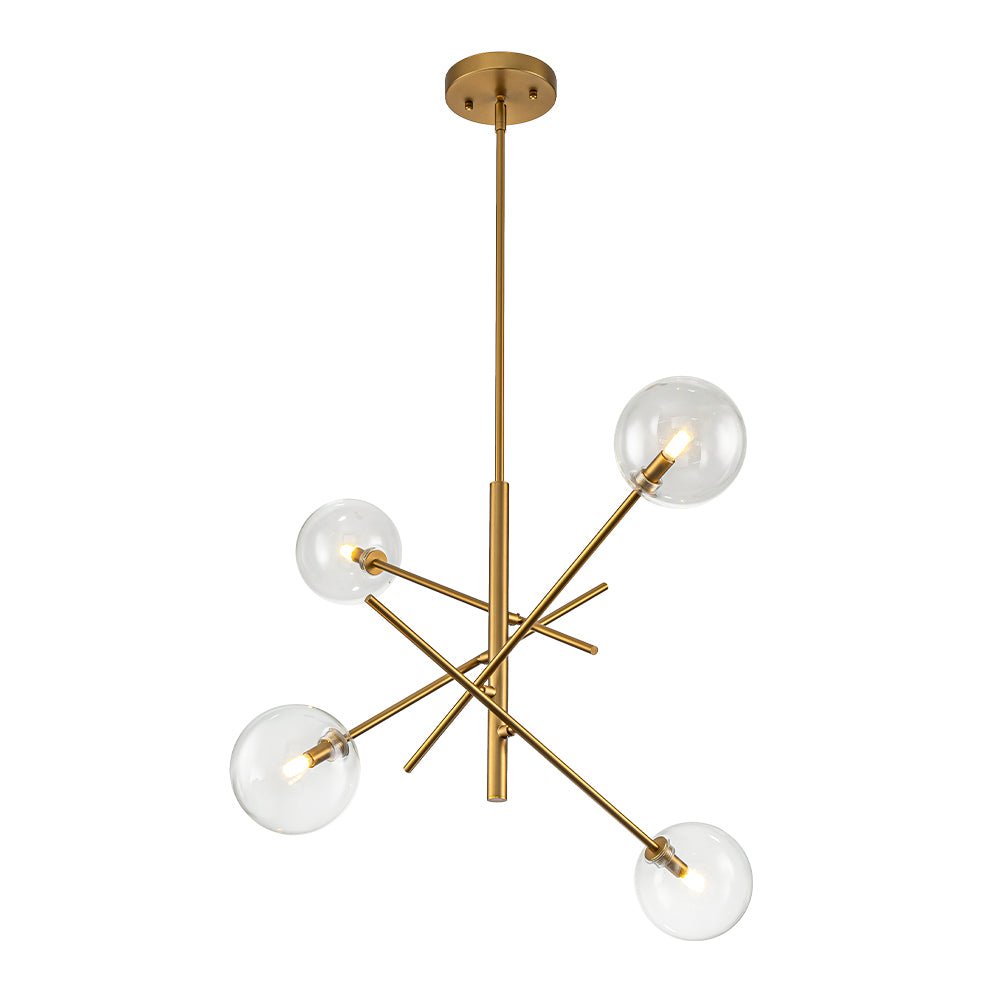 Glitre Celestial Sputnik Glass Chandelier