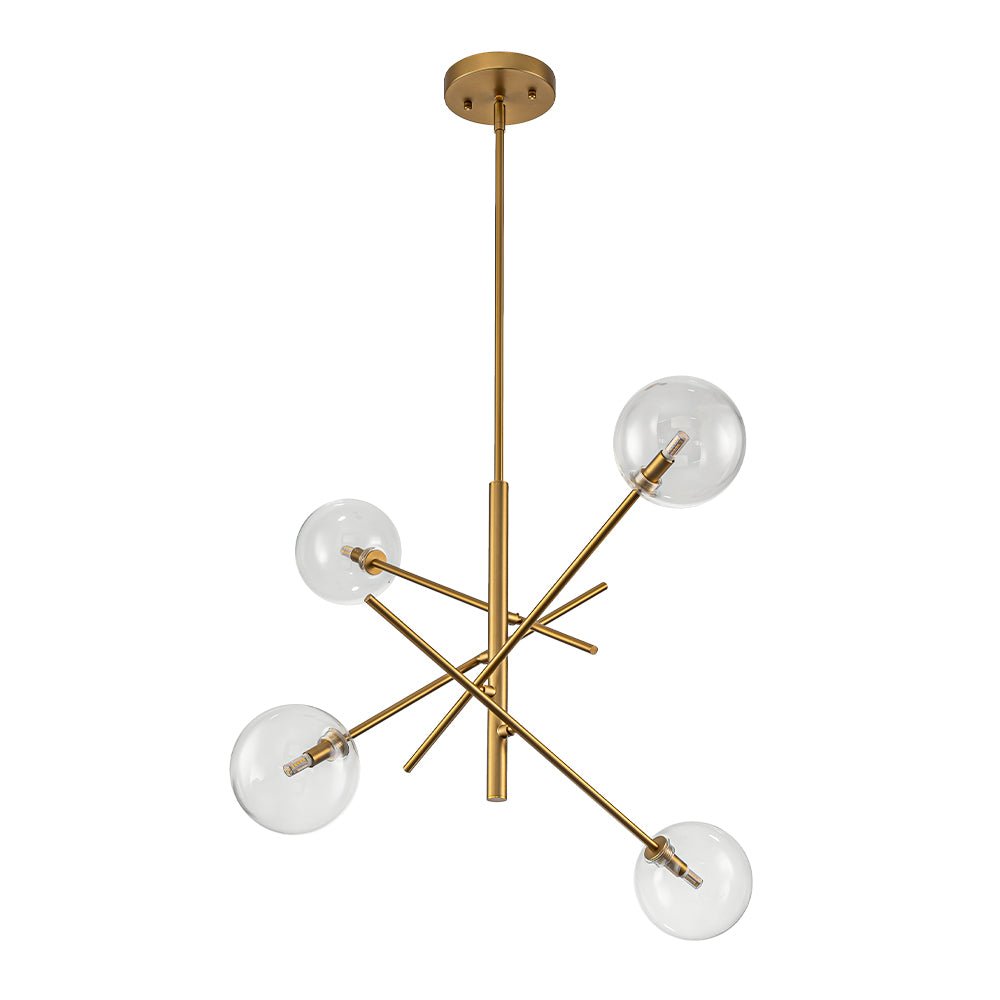 Glitre Celestial Sputnik Glass Chandelier