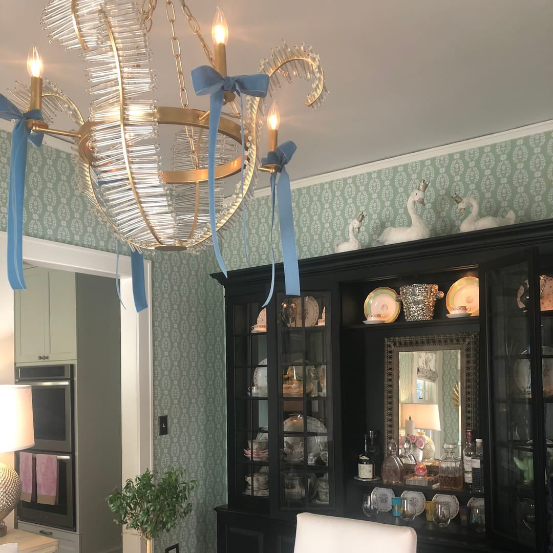 Oravel Antique Floral Crystal Chandelier