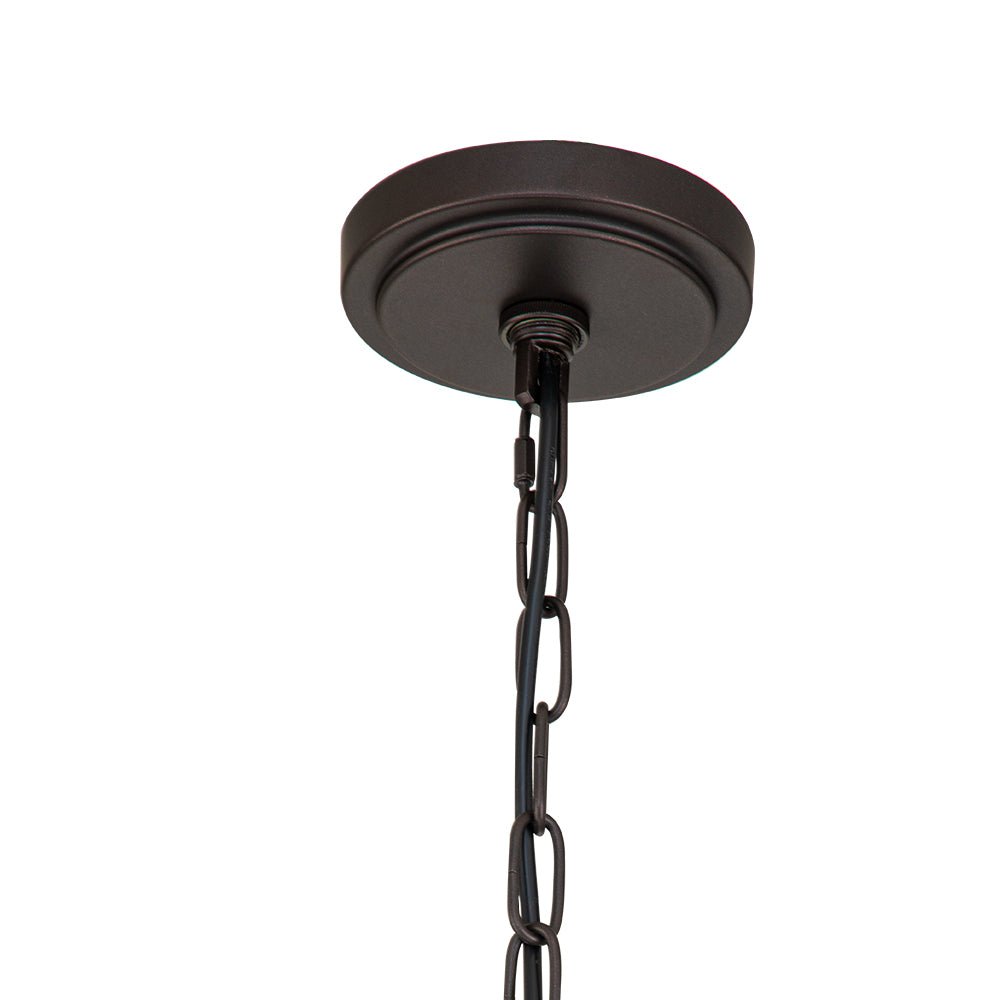 Plotun Classic Candle Style Empire Metal Chandelier