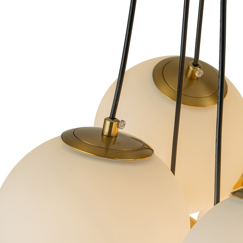 Mjuka Cloud Style Opal Glass Chandelier Pendant Light