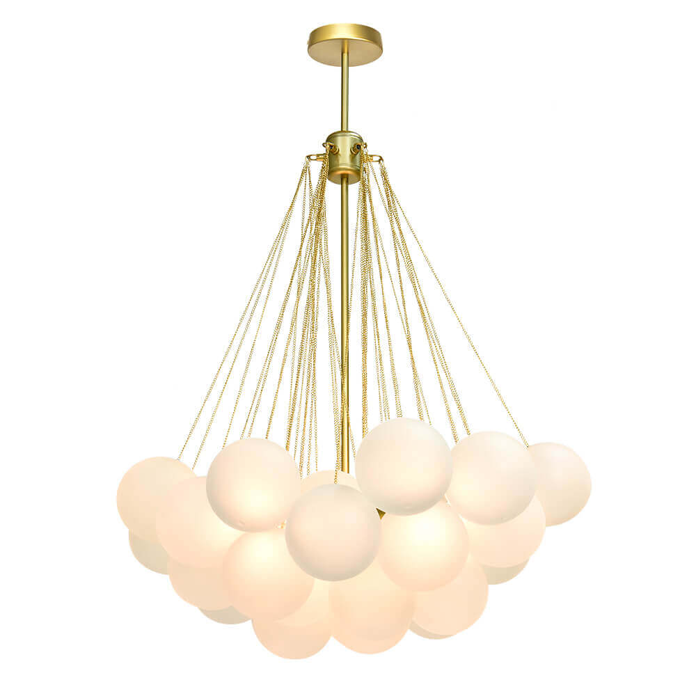 Hjemli Modern Metal Glass Chandelier